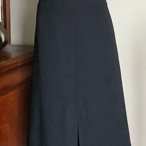 Navy A-Line Skirt